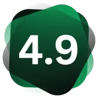 4.9 ratings icon