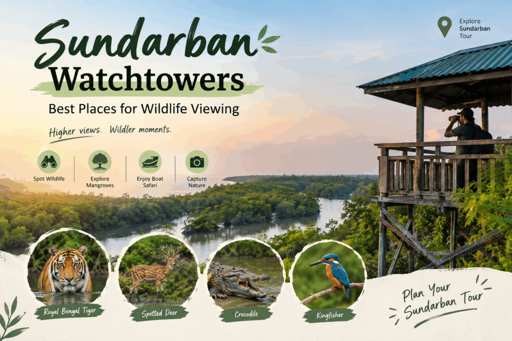 Sundarban Watchtowers: Best Places for Wildlife Viewing